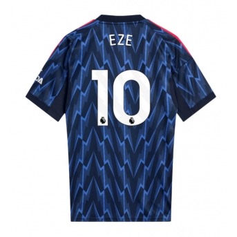 Billige Fotballdrakt Arsenal Eberechi Eze #10 Replika Bortedrakt 2025-26 Kortermet
